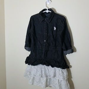 Cowgirl ruffle dress